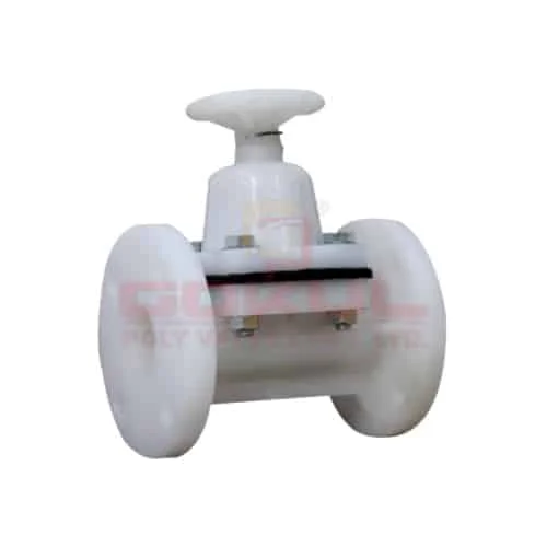 PP diaphragm screwed end valve