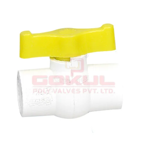 UPVC solid ball valves